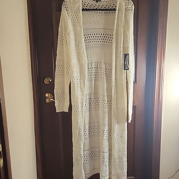 Vintage New Long Knit Sweater By Freshman - Picture 1 of 9